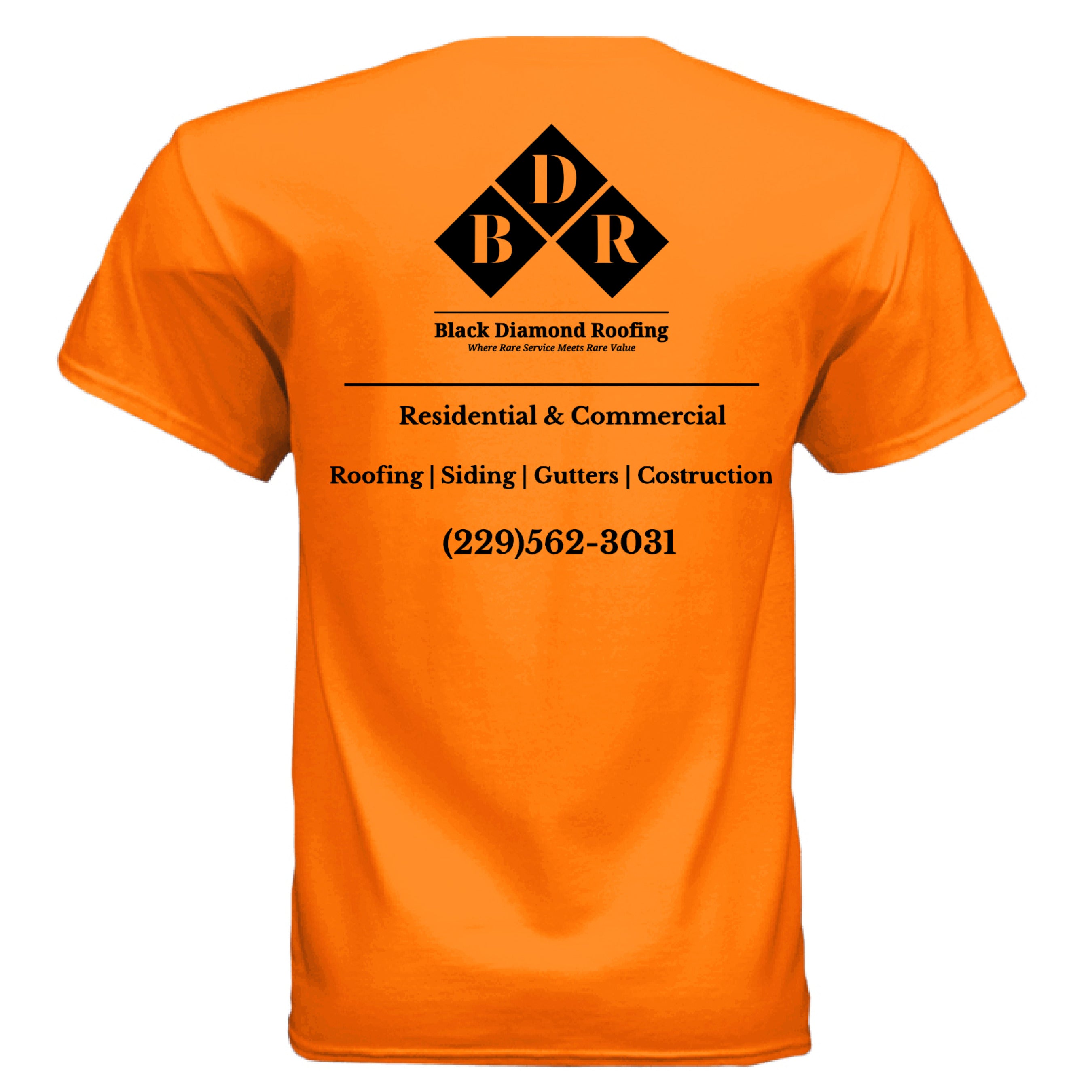 Safety Orange - BACK