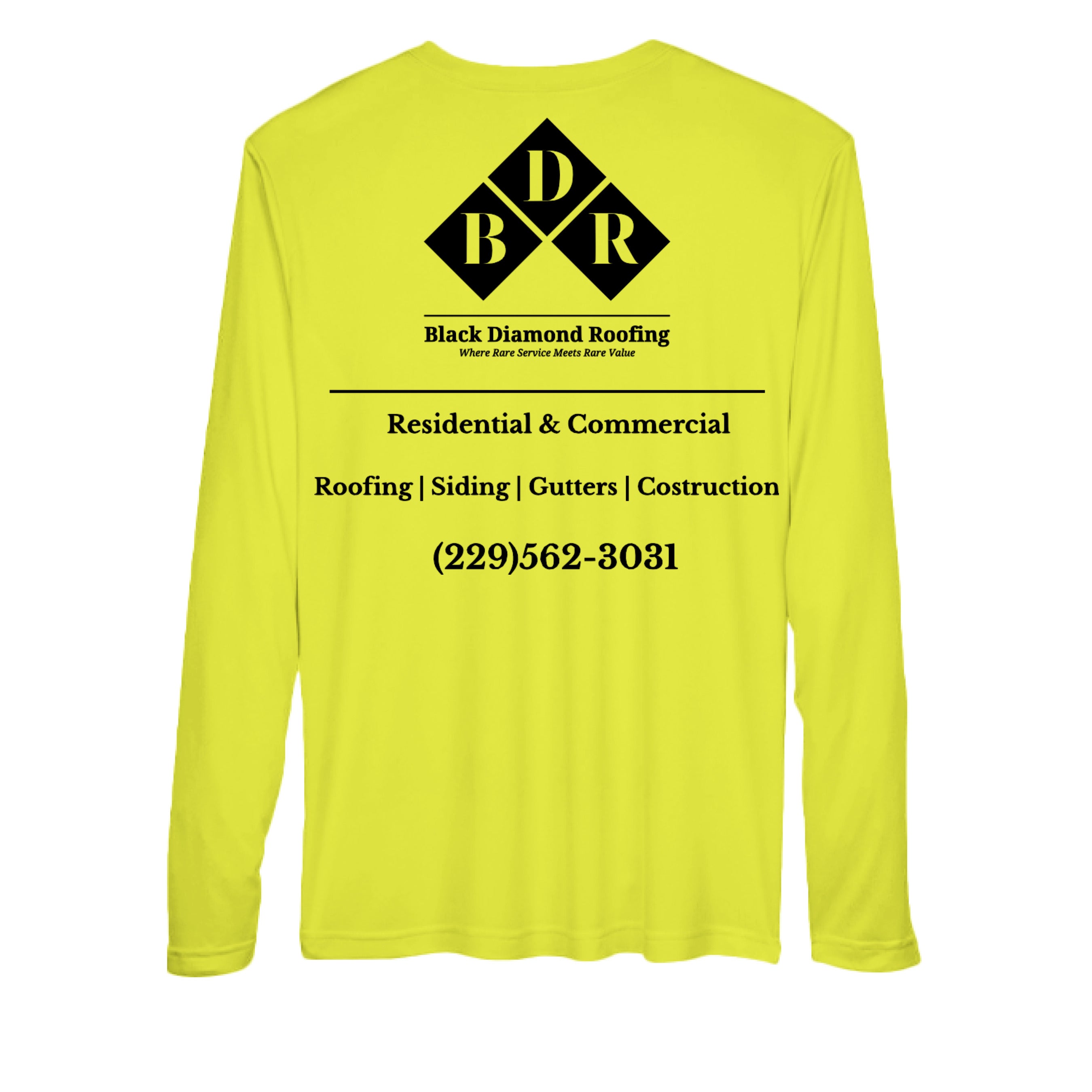 SAFETY YELLOW - BACK