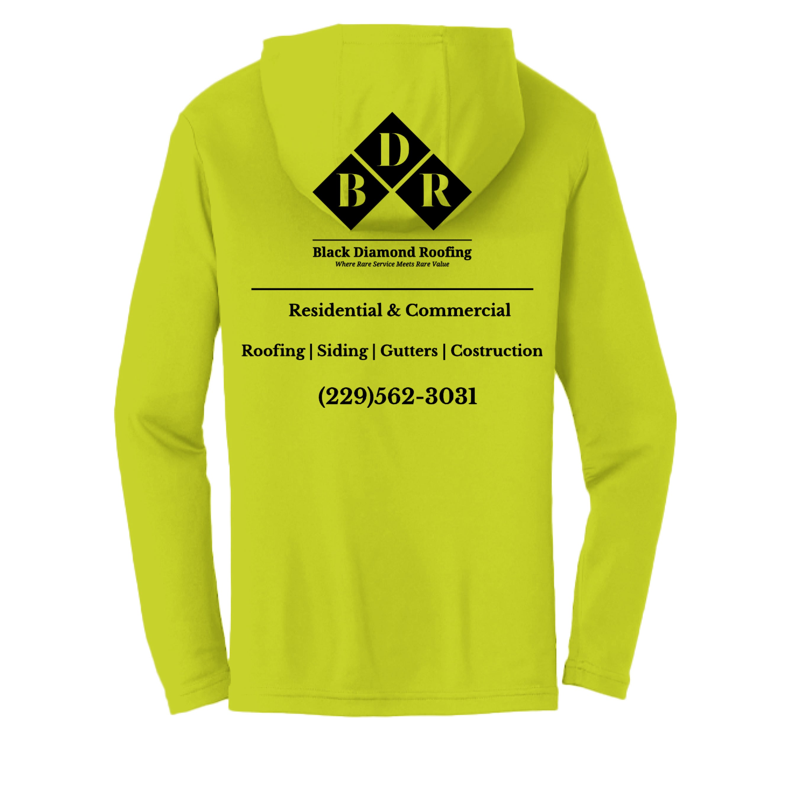 Safety Yellow - BACK